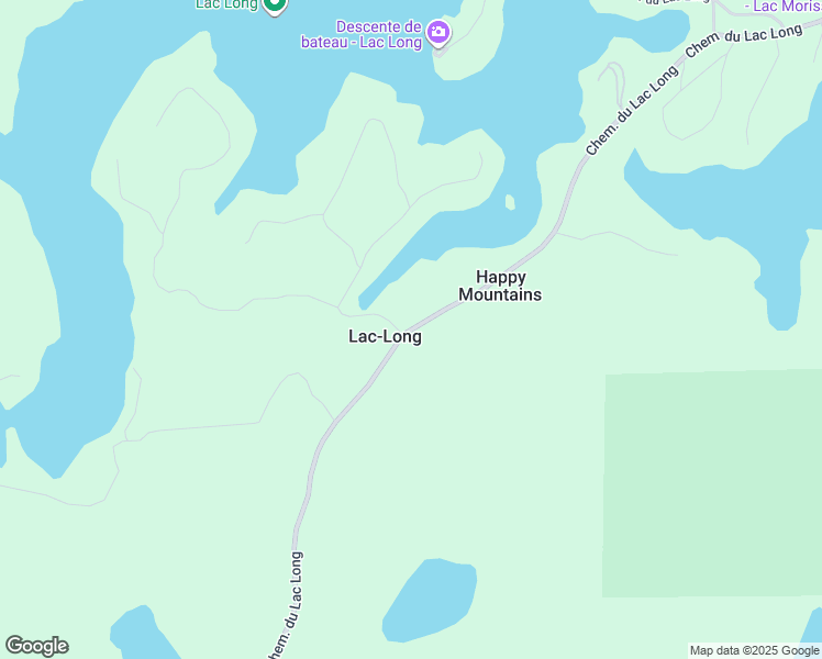 map of restaurants, bars, coffee shops, grocery stores, and more near 290 Chemin du Lac Long in Gracefield