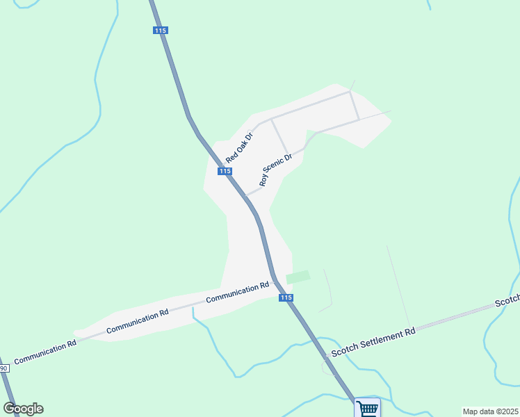 map of restaurants, bars, coffee shops, grocery stores, and more near 2667 New Brunswick 115 in Irishtown