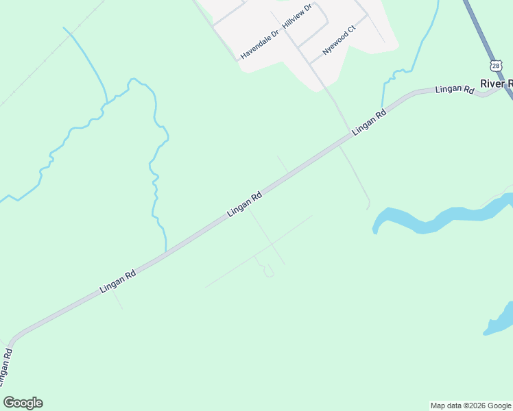 map of restaurants, bars, coffee shops, grocery stores, and more near 4 Ashdale Drive in River Ryan