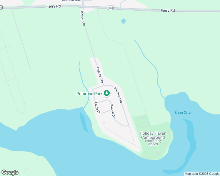 map of restaurants, bars, coffee shops, grocery stores, and more near 94 Primrose Drive in Cornwall