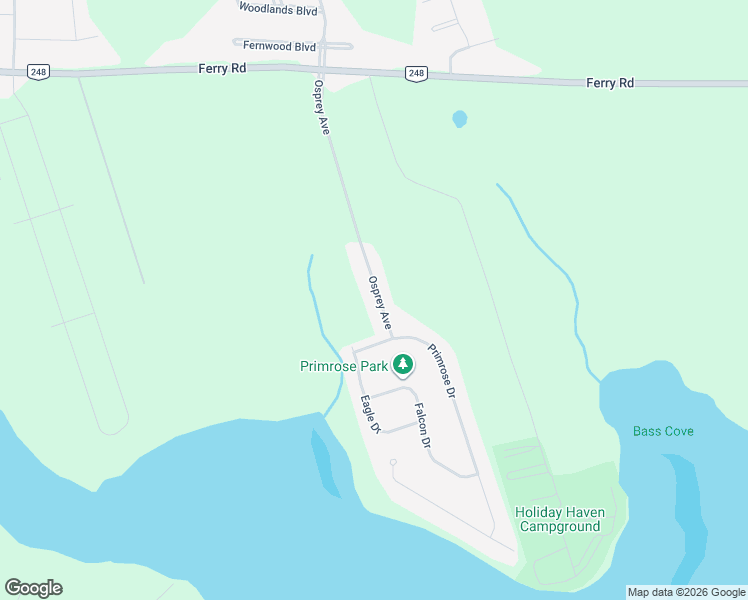 map of restaurants, bars, coffee shops, grocery stores, and more near 147 Osprey Avenue in Cornwall
