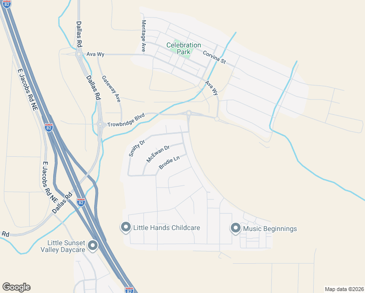 map of restaurants, bars, coffee shops, grocery stores, and more near 2369 Morris Avenue in Kennewick