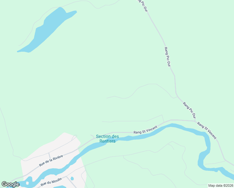 map of restaurants, bars, coffee shops, grocery stores, and more near Rue du Sommet in Lanaudière