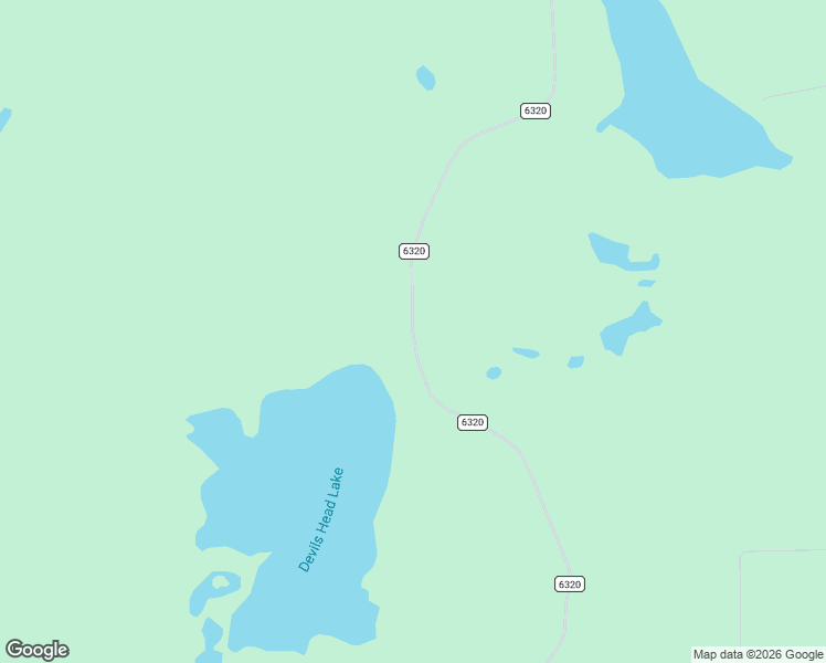 map of restaurants, bars, coffee shops, grocery stores, and more near Forest Service Road 6320 in Watersmeet