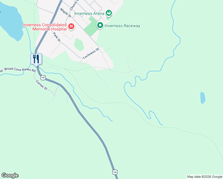 map of restaurants, bars, coffee shops, grocery stores, and more near in Inverness