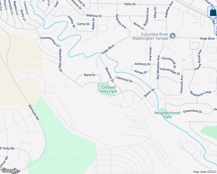 map of restaurants, bars, coffee shops, grocery stores, and more near 851 Clermont Drive in Richland