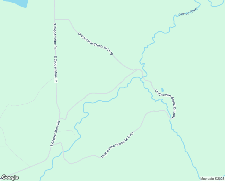 map of restaurants, bars, coffee shops, grocery stores, and more near Coppermine Scenic Drive Loop in Gordon