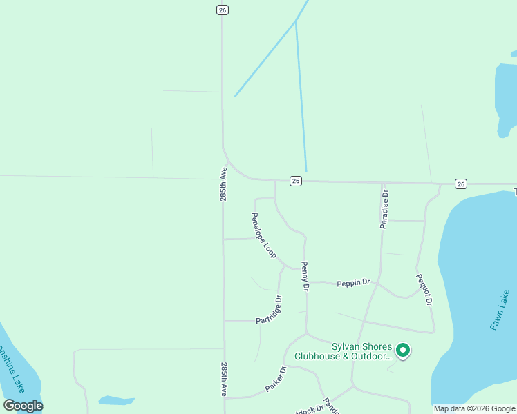 map of restaurants, bars, coffee shops, grocery stores, and more near 40876 Penelope Loop in Browerville