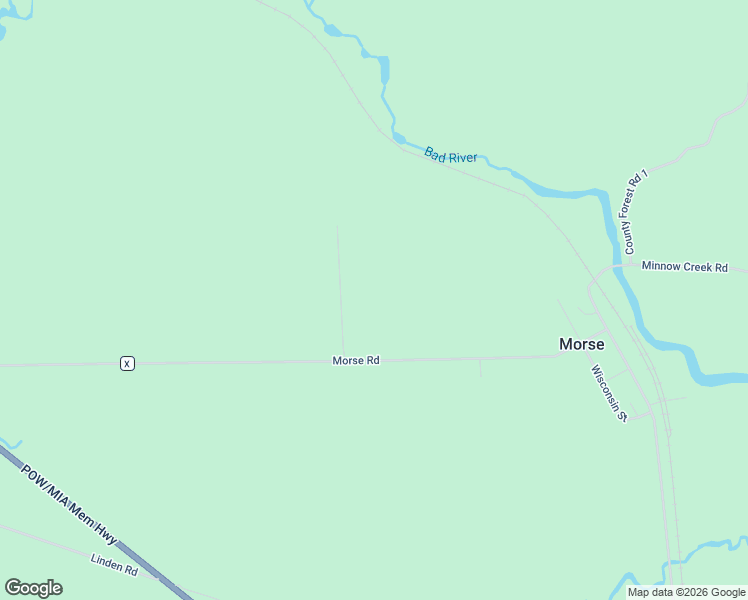 map of restaurants, bars, coffee shops, grocery stores, and more near 73971 Morse Road in Glidden