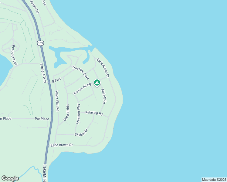 map of restaurants, bars, coffee shops, grocery stores, and more near 46778 Earle Brown Drive in Garrison