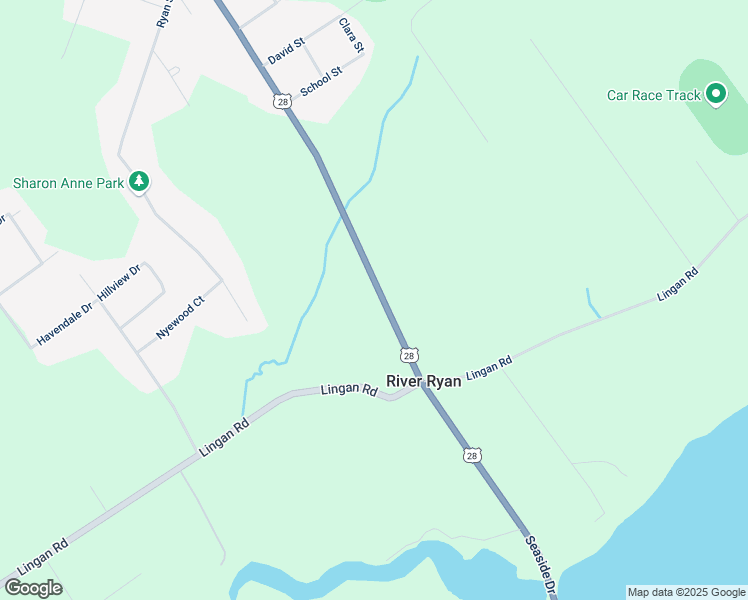 map of restaurants, bars, coffee shops, grocery stores, and more near 5559 Union Highway in River Ryan