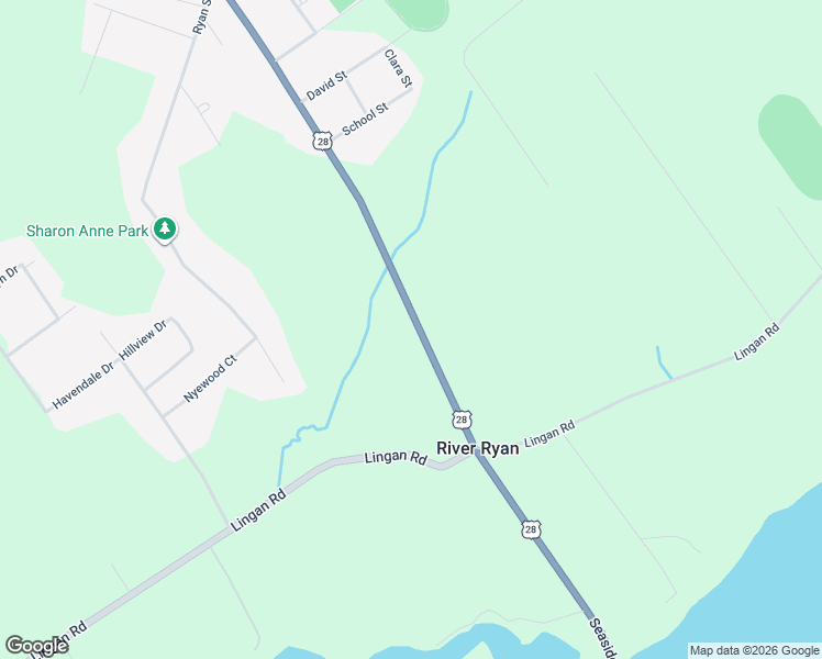 map of restaurants, bars, coffee shops, grocery stores, and more near 5548 Union Highway in River Ryan