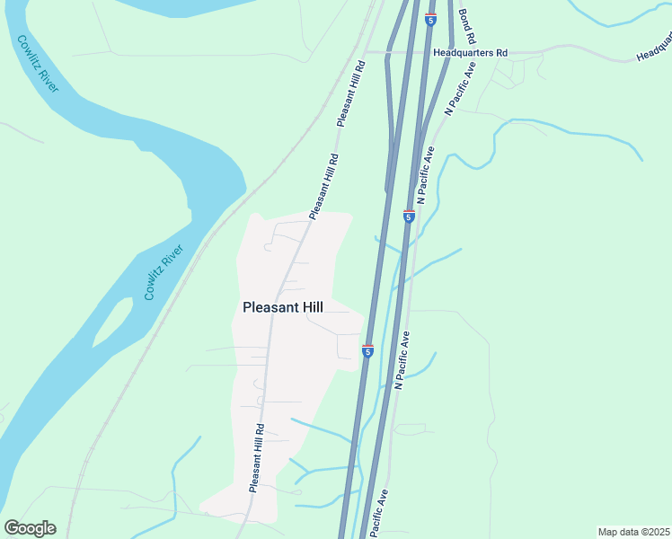 map of restaurants, bars, coffee shops, grocery stores, and more near 4726 Pleasant Hill Road in Kelso