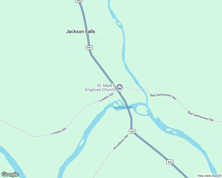 map of restaurants, bars, coffee shops, grocery stores, and more near 4795 New Brunswick 540 in Wakefield