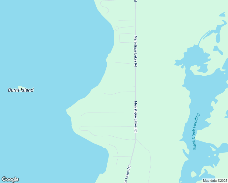 map of restaurants, bars, coffee shops, grocery stores, and more near W16885 Bil-Mar Beach Road in McMillan