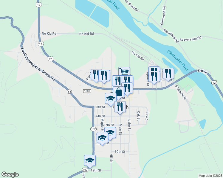 U.S. 12, Kamiah ID Walk Score