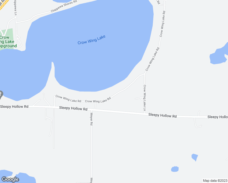 map of restaurants, bars, coffee shops, grocery stores, and more near 5339 Crow Wing Lake Road in Fort Ripley