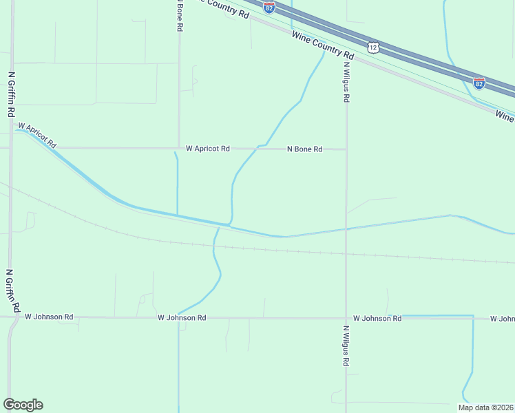 map of restaurants, bars, coffee shops, grocery stores, and more near 163201 West Apricot Road in Prosser