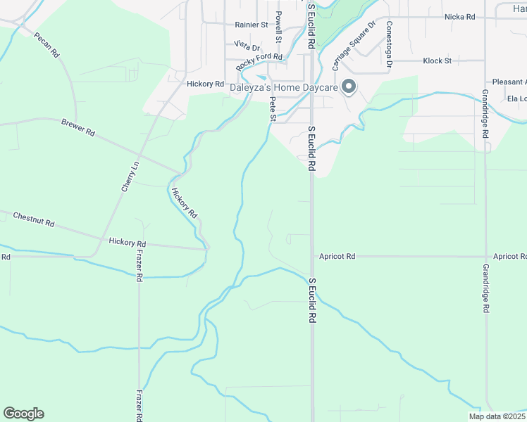 map of restaurants, bars, coffee shops, grocery stores, and more near 261 Sand Hill Road in Grandview