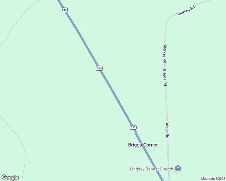 map of restaurants, bars, coffee shops, grocery stores, and more near 1160 New Brunswick 550 in Lindsay