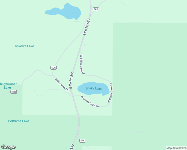 map of restaurants, bars, coffee shops, grocery stores, and more near 930 West Bilsky Lake Lane in Gwinn