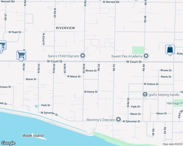 map of restaurants, bars, coffee shops, grocery stores, and more near 5509 Brown Street in Pasco