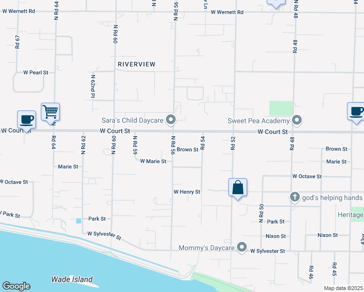 map of restaurants, bars, coffee shops, grocery stores, and more near 5509 Brown Street in Pasco