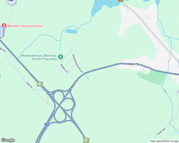 map of restaurants, bars, coffee shops, grocery stores, and more near Main Street in Sydney Mines