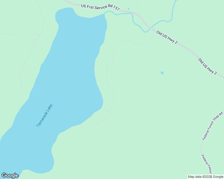 map of restaurants, bars, coffee shops, grocery stores, and more near Tamarack Lake Road in Iron County