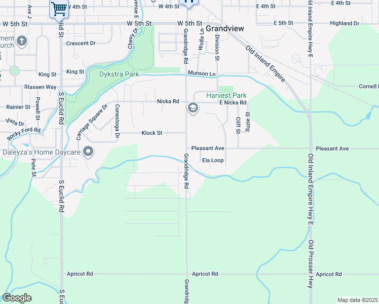 map of restaurants, bars, coffee shops, grocery stores, and more near 1200 Ela Loop in Grandview