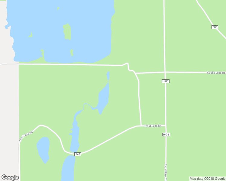 map of restaurants, bars, coffee shops, grocery stores, and more near Trout Lake Road in Chatham