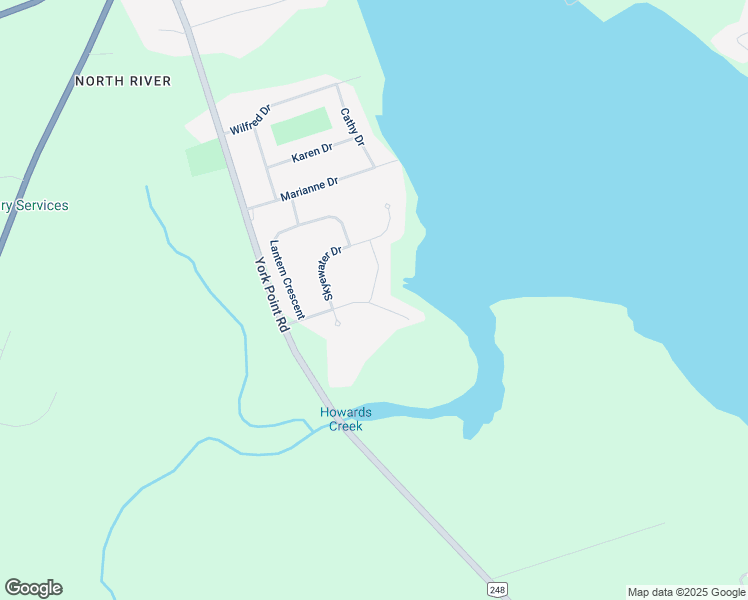 map of restaurants, bars, coffee shops, grocery stores, and more near 6 Skyewater Drive in Cornwall
