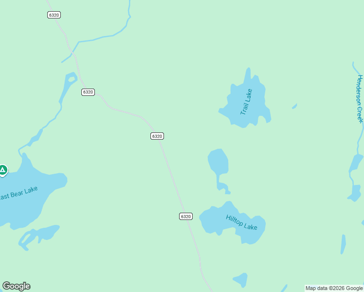 map of restaurants, bars, coffee shops, grocery stores, and more near Forest Service Road 6320 in Watersmeet