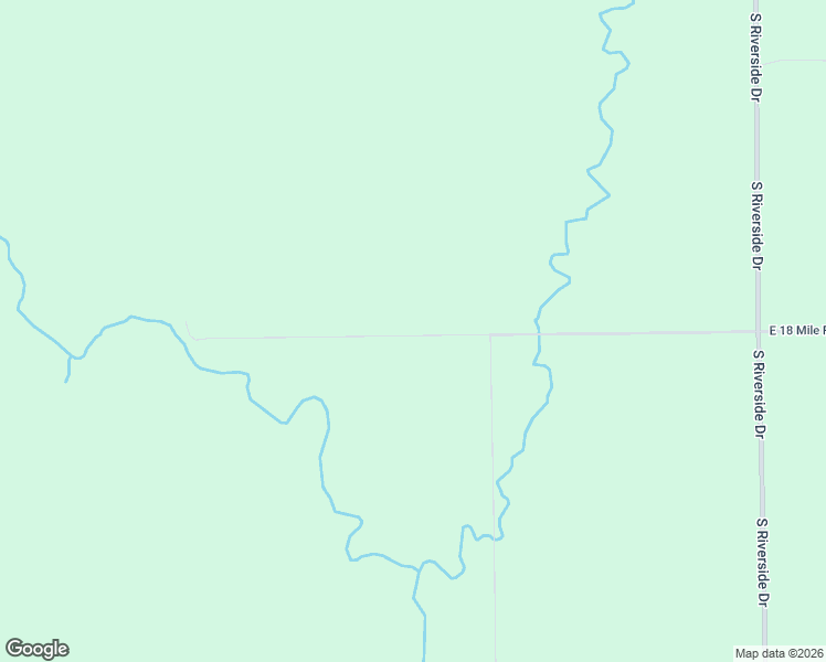 map of restaurants, bars, coffee shops, grocery stores, and more near 3001-3521 East 18 Mile Road in Pickford