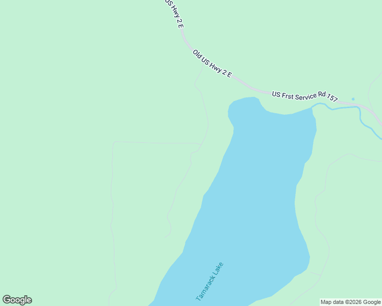 map of restaurants, bars, coffee shops, grocery stores, and more near West Tamarack Lake Road in Iron River