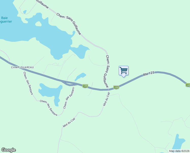 map of restaurants, bars, coffee shops, grocery stores, and more near 2007 Chemin des Huards in Notre-Dame-de-la-Merci