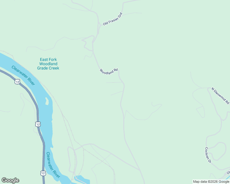 map of restaurants, bars, coffee shops, grocery stores, and more near 367 Woodland Road in Kamiah