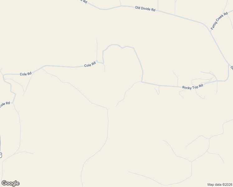 map of restaurants, bars, coffee shops, grocery stores, and more near 70 Rocky Top Road in Roundup