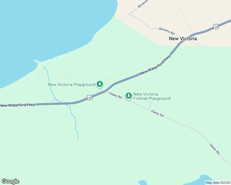 map of restaurants, bars, coffee shops, grocery stores, and more near 81 Daley Road in New Victoria