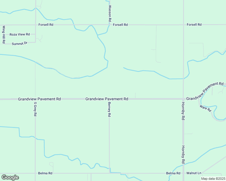 map of restaurants, bars, coffee shops, grocery stores, and more near 1561 Grandview Pavement Road in Grandview