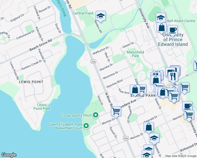 351 North River Road, Charlottetown PE Walk Score