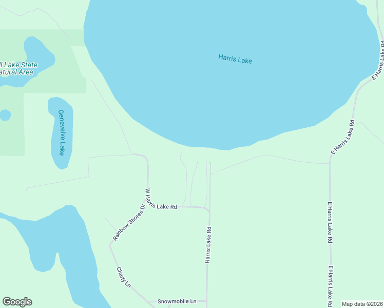 map of restaurants, bars, coffee shops, grocery stores, and more near 8340 West Harris Lake Road in Winchester