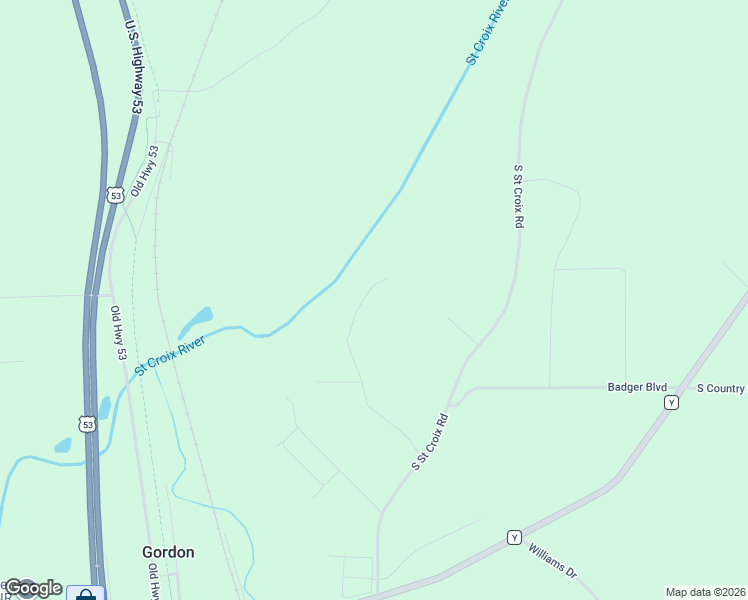 map of restaurants, bars, coffee shops, grocery stores, and more near 14167 South Oak Road in Gordon