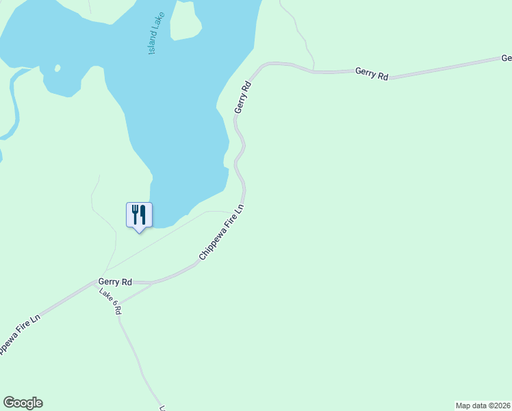map of restaurants, bars, coffee shops, grocery stores, and more near 7700 Gerry Road in Hurley