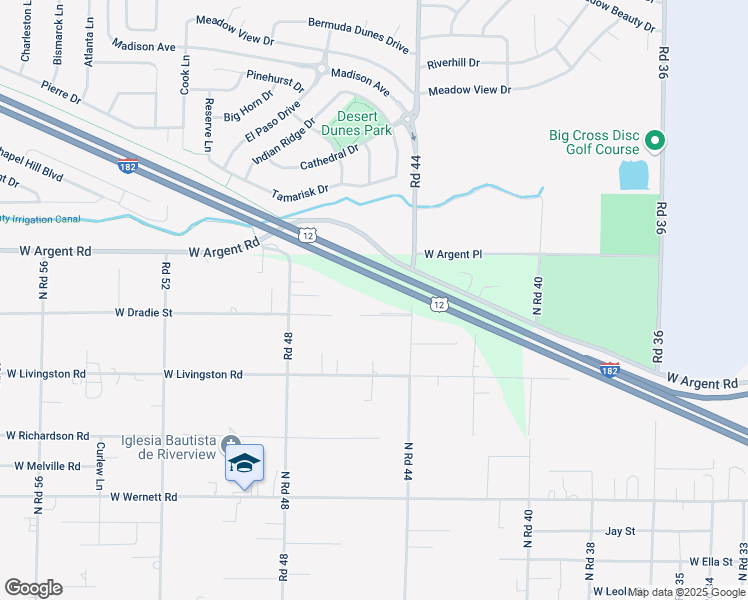 map of restaurants, bars, coffee shops, grocery stores, and more near West Dradie Avenue in Pasco