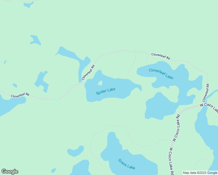 map of restaurants, bars, coffee shops, grocery stores, and more near E18432 Cloverleaf Road in Watersmeet