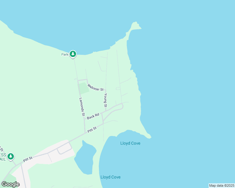 map of restaurants, bars, coffee shops, grocery stores, and more near 19 Peck Street in Sydney Mines