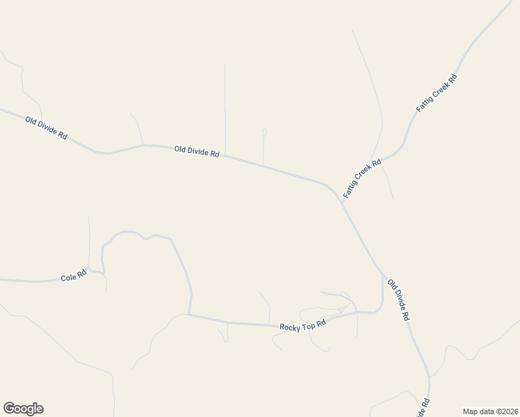 map of restaurants, bars, coffee shops, grocery stores, and more near 168 Old Divide Road in Roundup