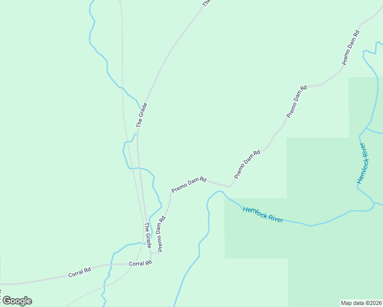 map of restaurants, bars, coffee shops, grocery stores, and more near Premo Dam Road in Crystal Falls