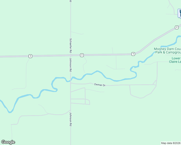 map of restaurants, bars, coffee shops, grocery stores, and more near 13646 County Road Y in Gordon